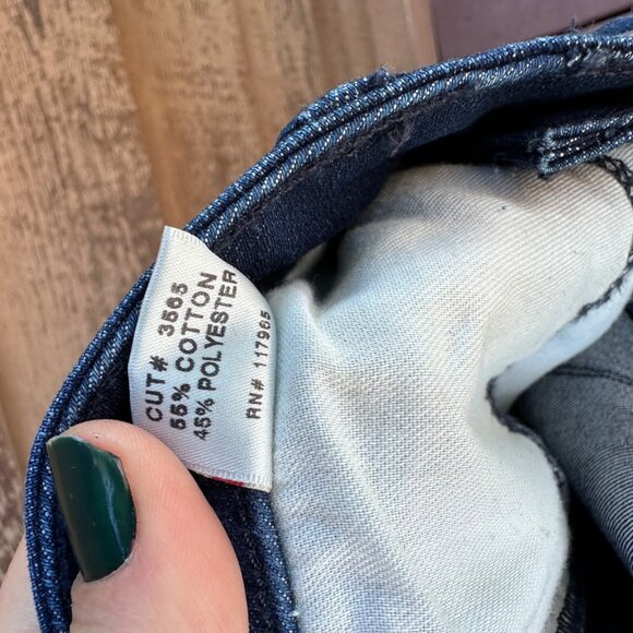 J Brand Bardot Womens 2-Way Stretch Denim Jeans Blue Slim Fit Mid-Rise Size 26 - Picture 8 of 13